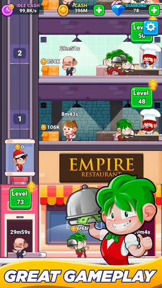 ���в����۹����Idle Restaurantv1.1 ��׿��