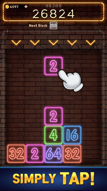 �޺��2048(Drop Number Neon)v1.0.2 ��׿��