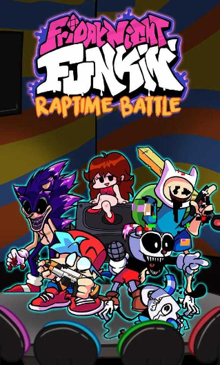 FNF����֮��ս��(FNF Music Fire: Raptime Battle)