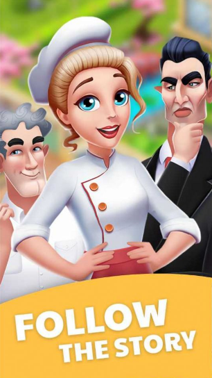 �ϲ�������Ϸ(Merge Restaurant: Makeover)