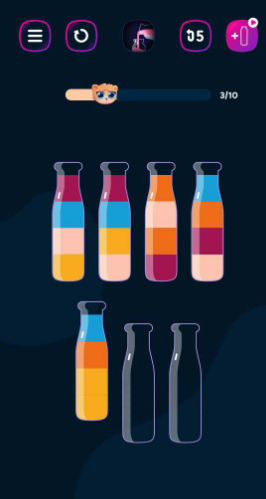 ��ȡ��ɫˮ����ƴͼ(Get Color - Water Sort Puzzle)