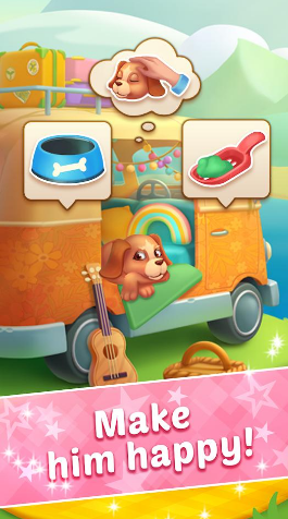 �ʼ�ɫ���㴻ƥ��3(Royal Coloring Toon Match 3)