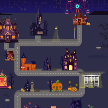 ��ʥ��֮ҹ�ֲ�С��(Halloween Nightmare Night Scary Town Horror Story)