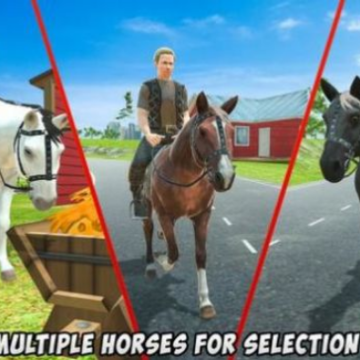 ԽҰ����ʿģ����(Offroad Horse Taxi Simulator game)