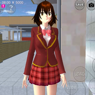 sakurablue20Ӣ�İ注�񳵸����¶���(SAKURA SchoolSimulator)