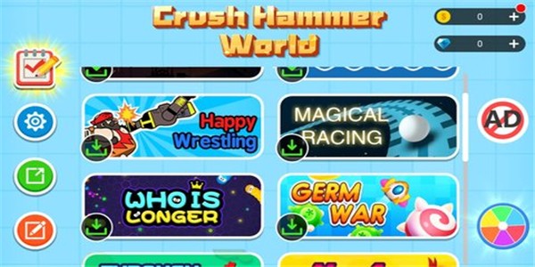 ���鴸����Crush Hammer Worldv1.0.0 ��׿��