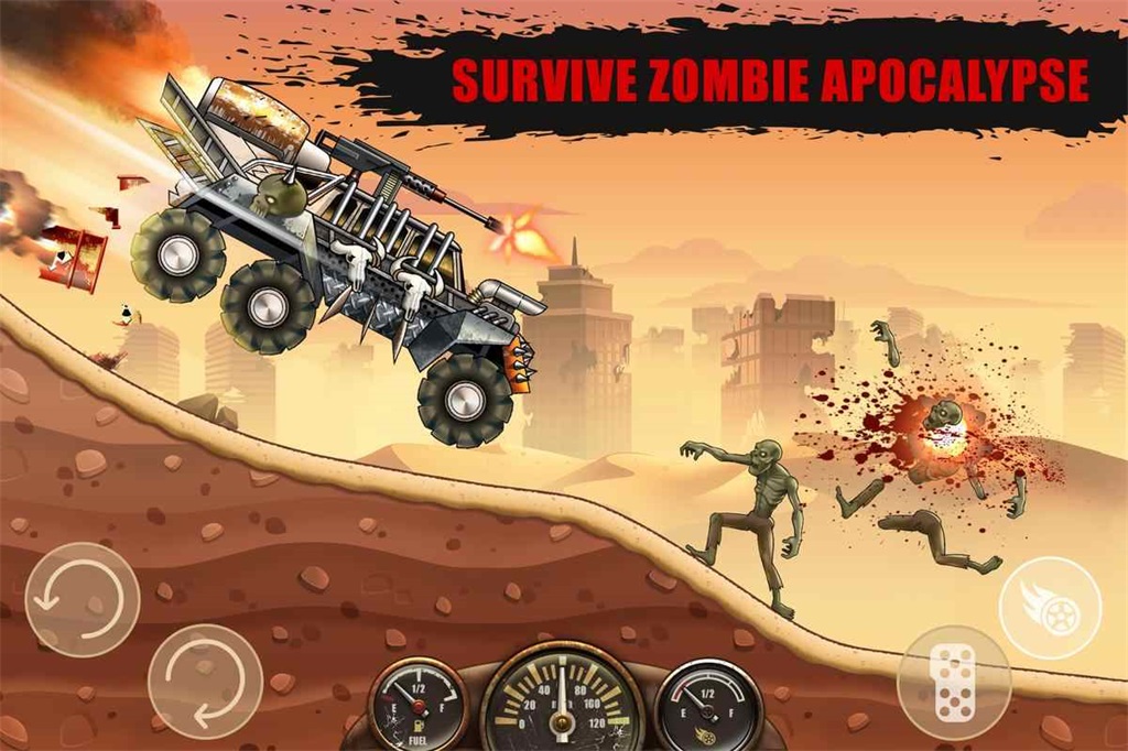 ɽؽʬHill Zombie Racingv1.0.4 İ