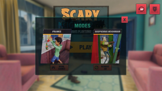 ���µ��ھӶ�����(Scary Neighbor Pranks Playtime)
