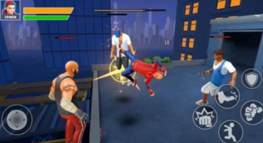 ֩��Ӣ��ս���ؼ�(Spider Hero Fight: Come Home)