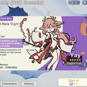 不是原神游戏Silly Wisher 不是原神游戏Silly Wisher