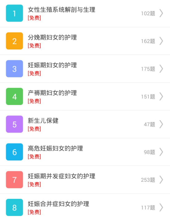 妇产科护理总题库 妇产科护理总题库