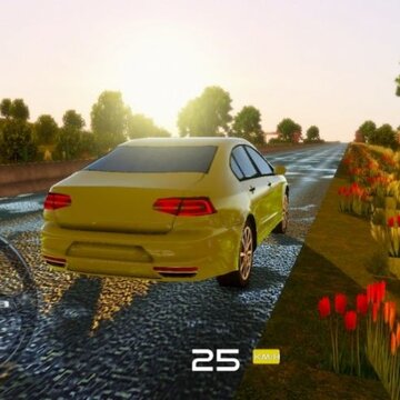 �ռ�������ս��Passat Car Driving