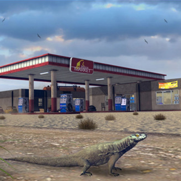����վģ����2(Junkyard Gas Station Game)