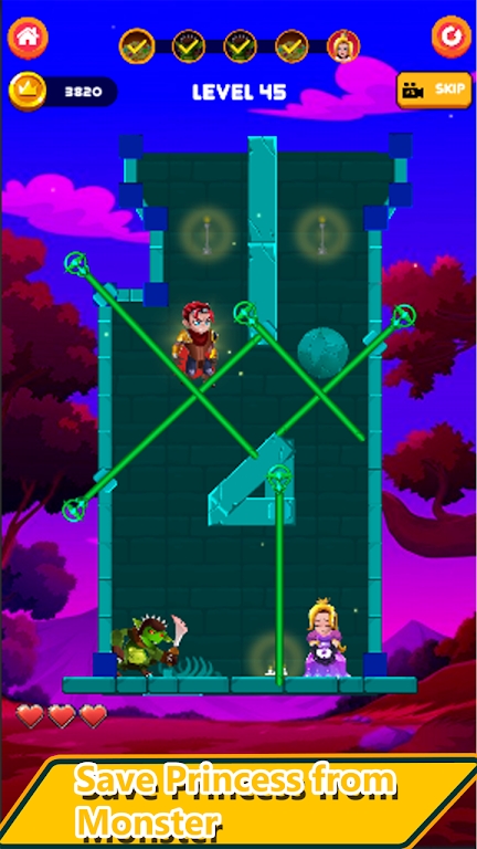 �Թ���ԮսʿRescue Warrior Pin Puzzle gamev0.2 ��׿��