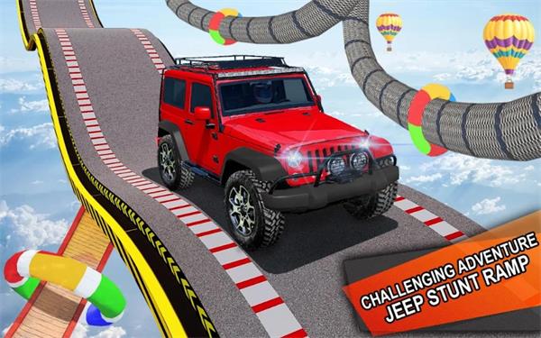 ���ճ��ؼ���ʻImpossible Jeep Offroad Stunt Drivev1.5 ��׿��
