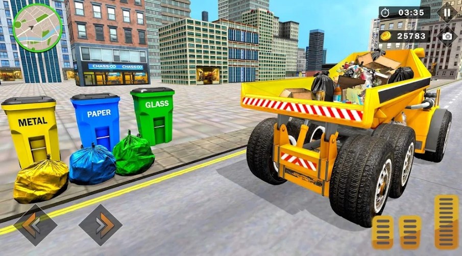���������ռ���ģ���ʻ(Garbage Trash Truck Driving 3D)v1.0 ��׿��