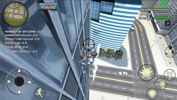 �����ʹ�������ײ˵���Crime Angel Superhero Vegas��v1.1.152��׿��
