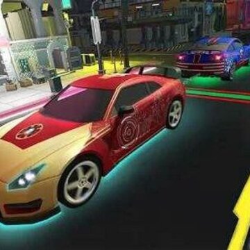 �޺����������Neon Car Pull