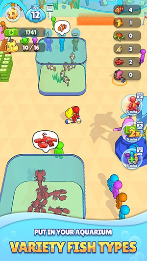 ����ˮ��ݲ�����(Aquarium Idle Fish Catch)v1.3 ���°�
