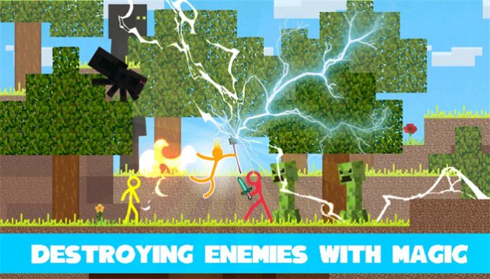 ˹�ٿ�����������(Stickman King Craft)v1.0.0.1 ��׿��
