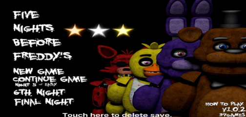 FNBF�浵��(Five Nights Before Freddys)