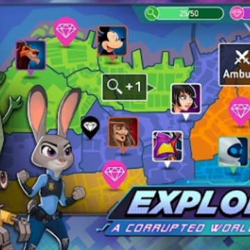 ��ʿ��Ӣ��ս��ģʽ���ʷ�(Disney Heroes)