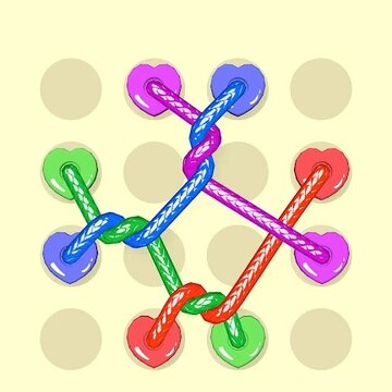 �⿪�������3DTangled Line 3D: Knot Twisted