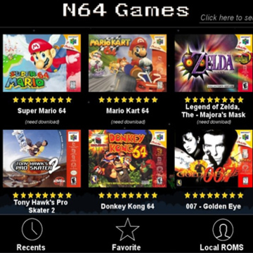 Retro64 Games