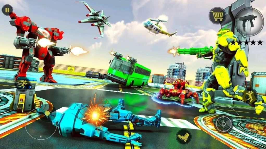 �����˸���ս��(Robot Transform Spider Car)v1.0.2 ��׿��