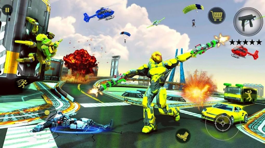 �����˸���ս��(Robot Transform Spider Car)v1.0.2 ��׿��