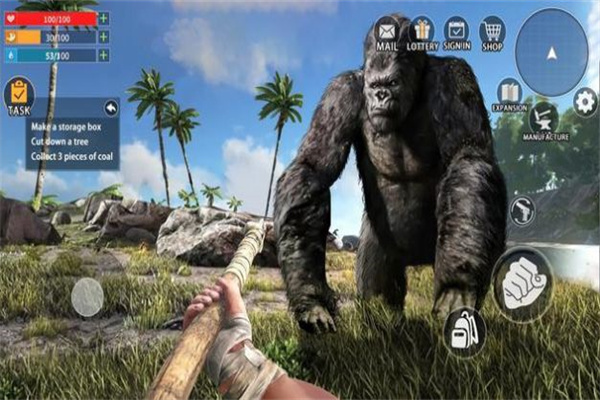 �������˵�����Dinosaurs Hunter Island Survivalv0.1 ��׿��