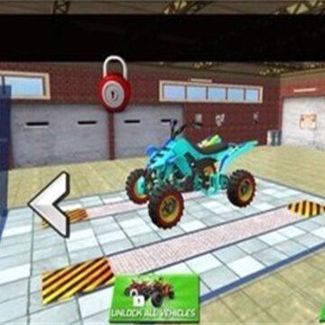 �����ݶ�����Ħ�г�Rooftop ATV Quad Bike Rider Bike Games