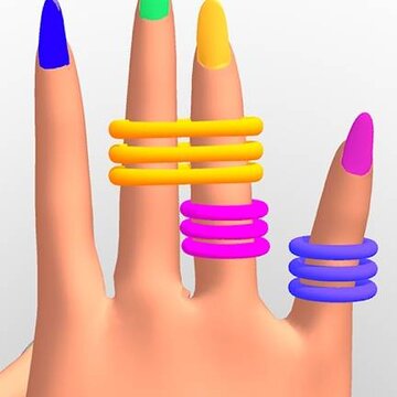 ��ɫ��Ƥ�����Rubber Band Sort