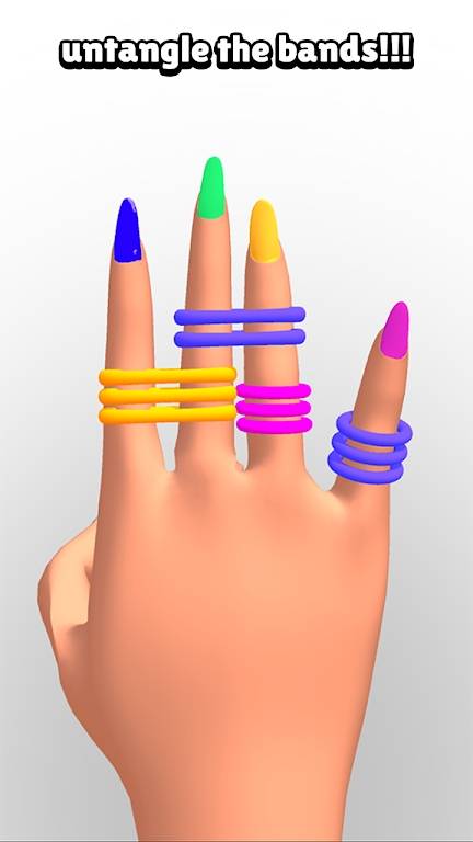��ɫ��Ƥ�����Rubber Band Sortv0.1 ��׿��