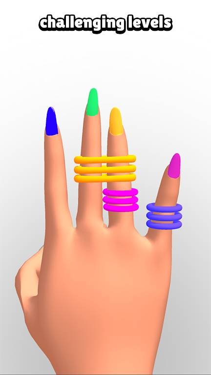 ��ɫ��Ƥ�����Rubber Band Sortv0.1 ��׿��