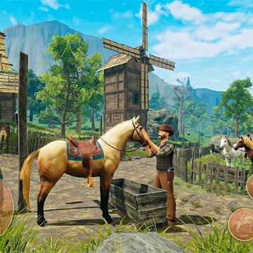 Ұ������ģ���ʻWild Horse Games Horse Sim 3D