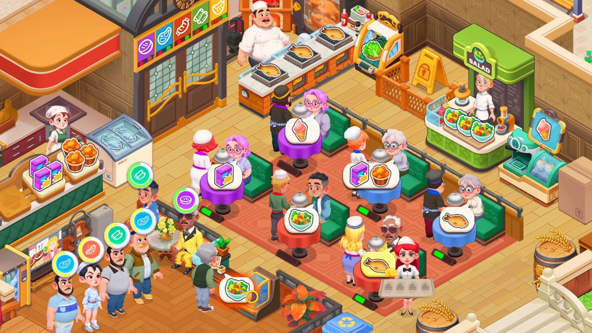 �������͹������ò˵����أ�Happy Diner Story��v1.0.0 ��׿��