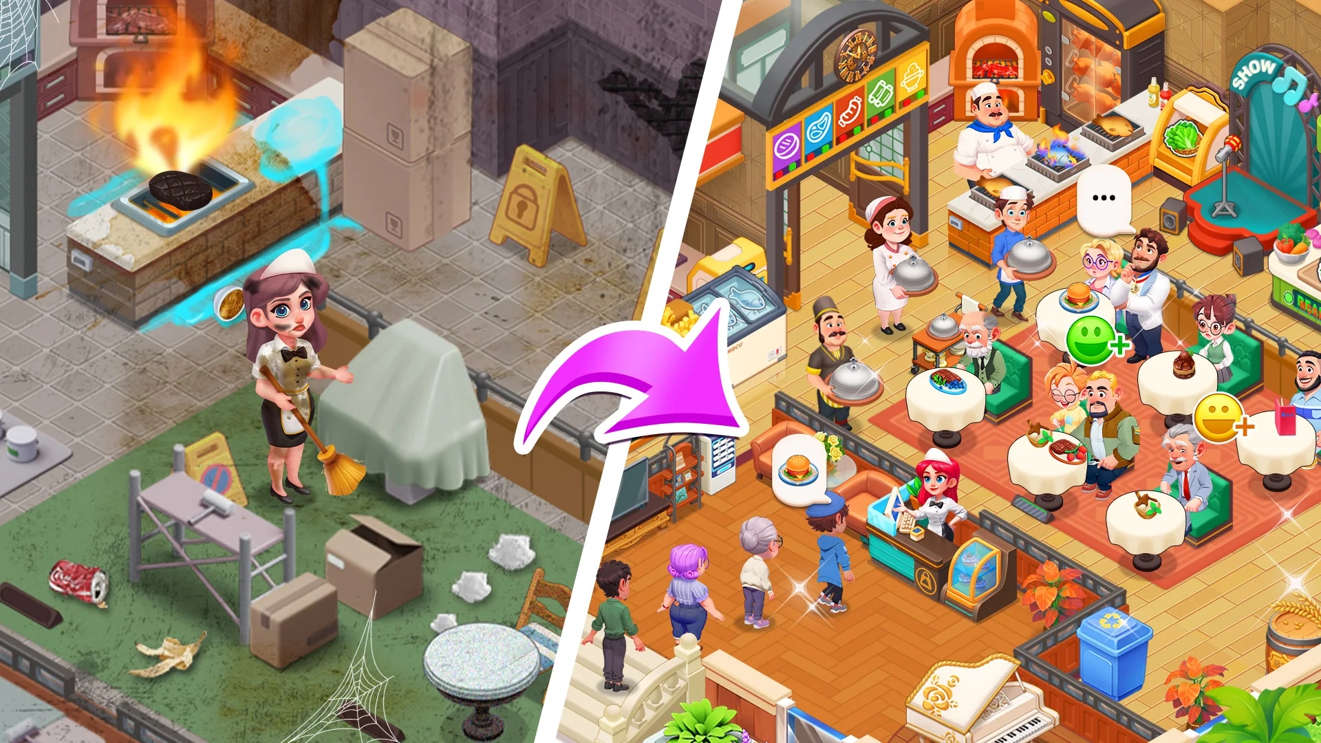 �������͹������ò˵����أ�Happy Diner Story��v1.0.0 ��׿��
