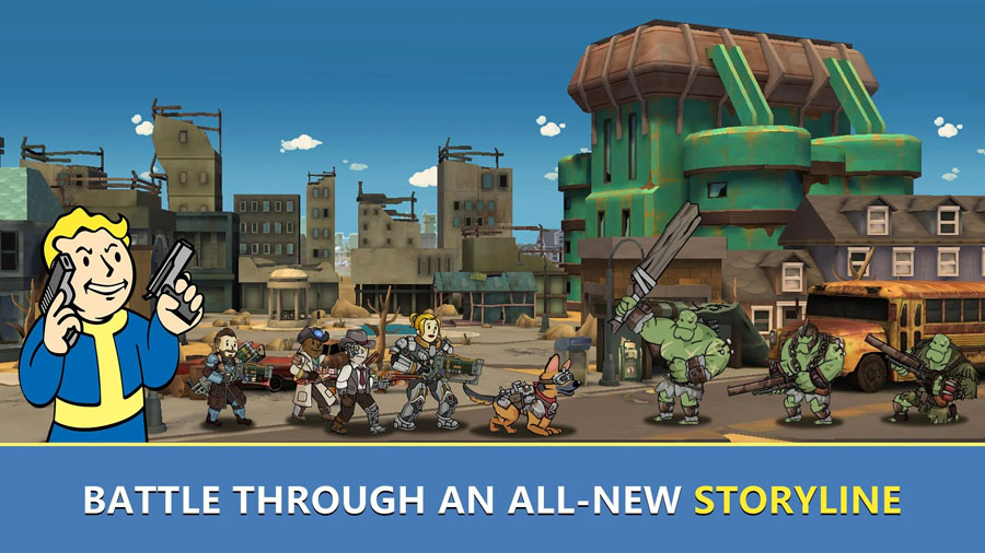 ���������online���ʷ����°�(Fallout Shelter Online)v5.1.1 ��׿��