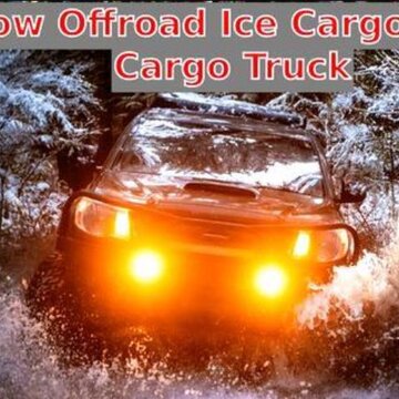 雪地越野冰货车Snow Offroad Ice Cargo Truck 雪地越野冰货车Snow Offroad Ice Cargo Truck