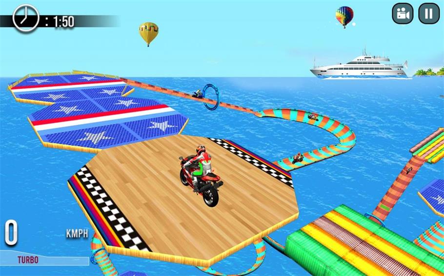 ֩����Ħ�г��ؼ�(GT Mega Ramp Bike Stunts Free)v1.0.28 ��׿��