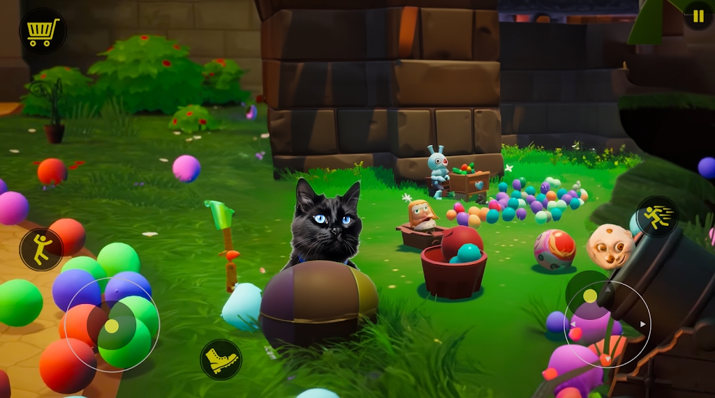 ������������ս(Baby Black Mod Cat Escape)v1.0.5 ��׿��