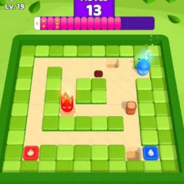 �����Թ�(Fire and Ice Maze)