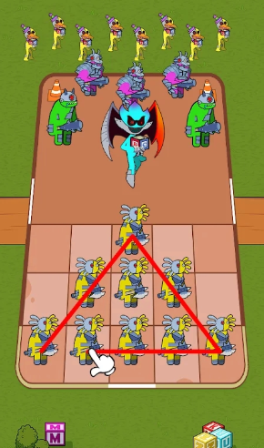 �ϲ����޲ʺ������Merge Monster: Rainbow Defense��