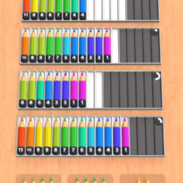 Ǧ������3D(Pencil Sort 3D)