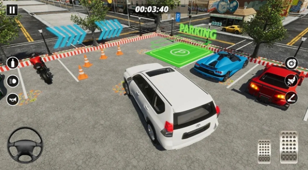 ��ʵ���ճ�ͣ����(JeepCarParking)