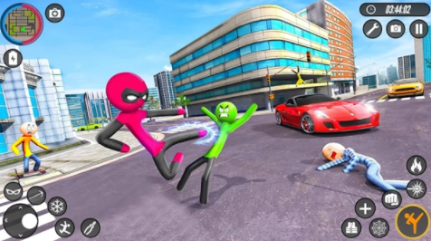 火柴人英雄绳索(Stickman Hero Rope Game) 火柴人英雄绳索(Stickman Hero Rope Game)