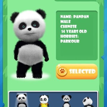 ��è�������ռ�Panda Run