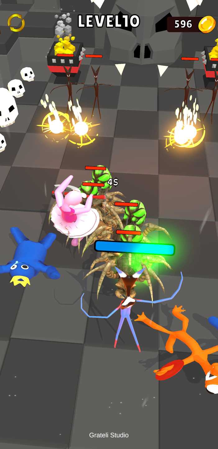 �ϲ�������ɫ����Merge Monster Blue Evolutionv1 ��׿��