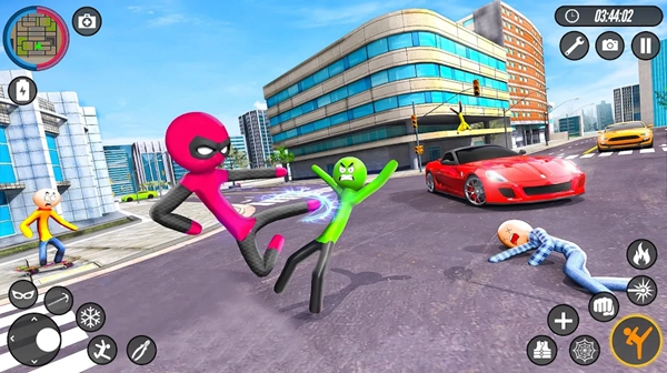 �����Ӣ������(Stickman Hero Rope Game)v0.1 ���İ�
